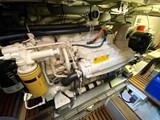 Grand Banks 42 Heritage- engine room- TWIN CATERPLILLAR 3126B 420HP each